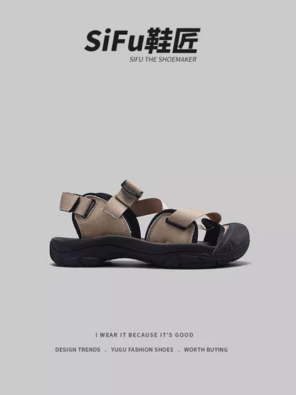 Importé - Chaussure Sandales Décontracté À Lanières Haut de Gamme