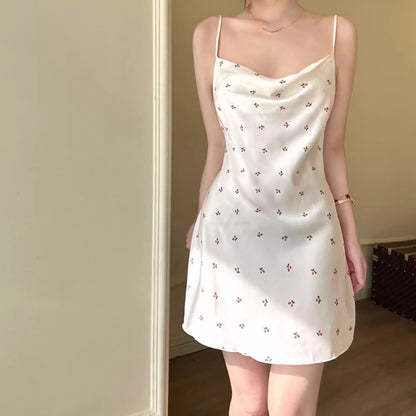 Importe - Robe Nuisette  Femme A Bretelles En Soie