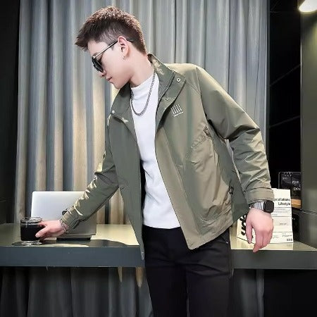 Importé - Pull-over Homme Décontractée Col Montante
