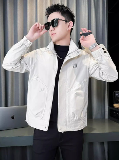 Importé - Pull-over Homme Décontractée Col Montante