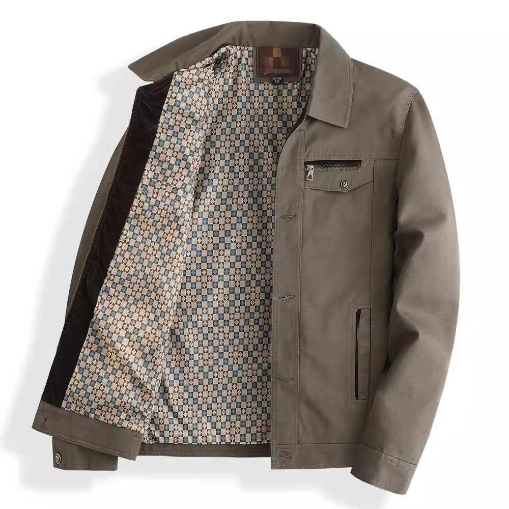 Importé - Jacket Pull-Over Homme Décontractée  Col Montante