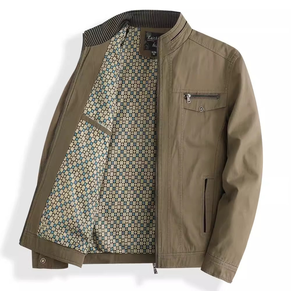 Importé - Jacket Pull-Over Homme Décontractée  Col Montante