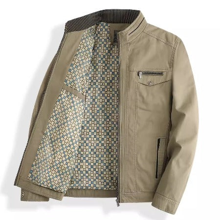 Importé - Jacket Pull-Over Homme Décontractée  Col Montante