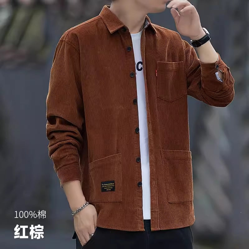Importé - Chemise Homme 100% Coton Lourd Manches Longues