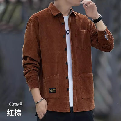 Importé - Chemise Homme 100% Coton Lourd Manches Longues