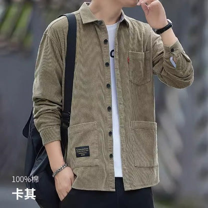 Importé - Chemise Homme 100% Coton Lourd Manches Longues