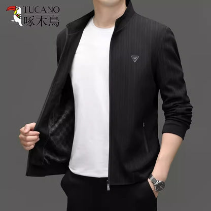 Importé - Pull Cardigan Homme Manches Longues