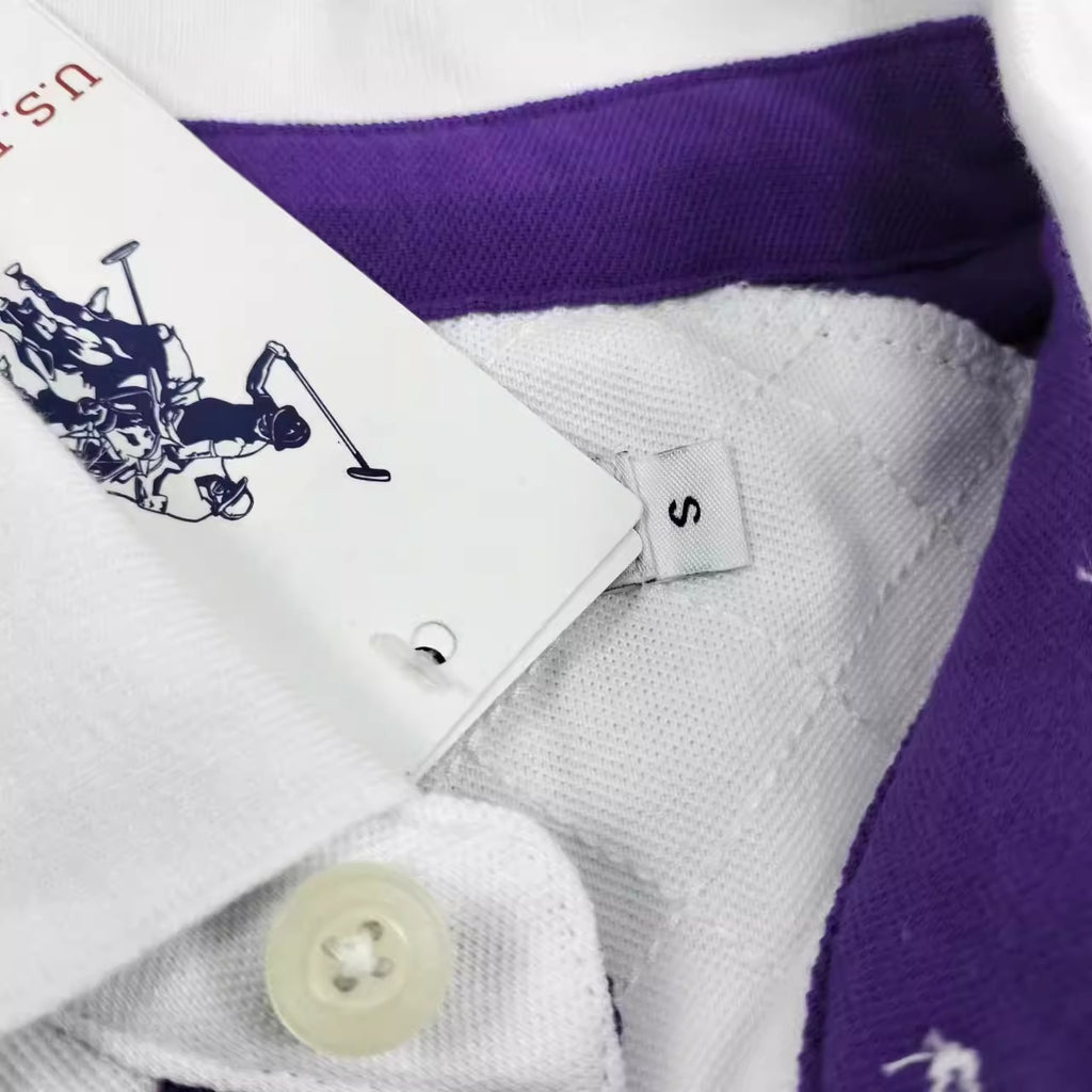 Importé - Polo T-Shirt 100 % Coton Homme Manches Courtes Tendance