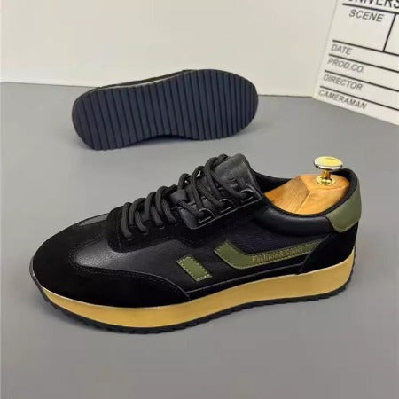 Importé - Chaussure Homme Sport Tennis Tendance Cuir Véritable