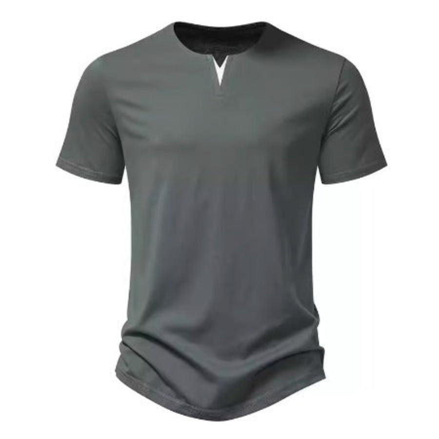 Importé - T-Shirt Homme A col V Manches Courtes