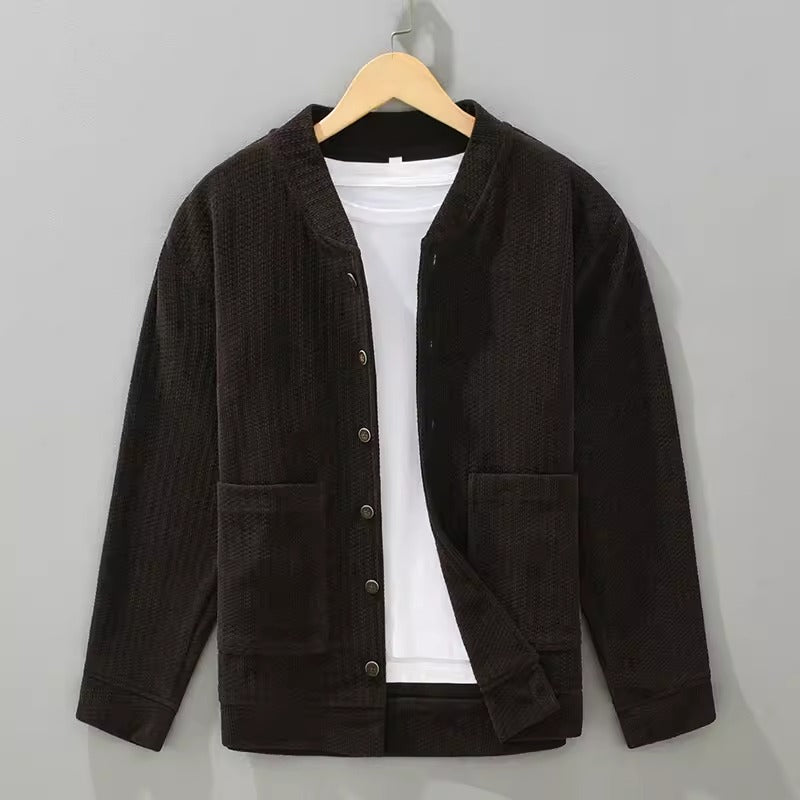 Importé - Cardigan Pull-Over Tricoté  Homme Rétro Tendance