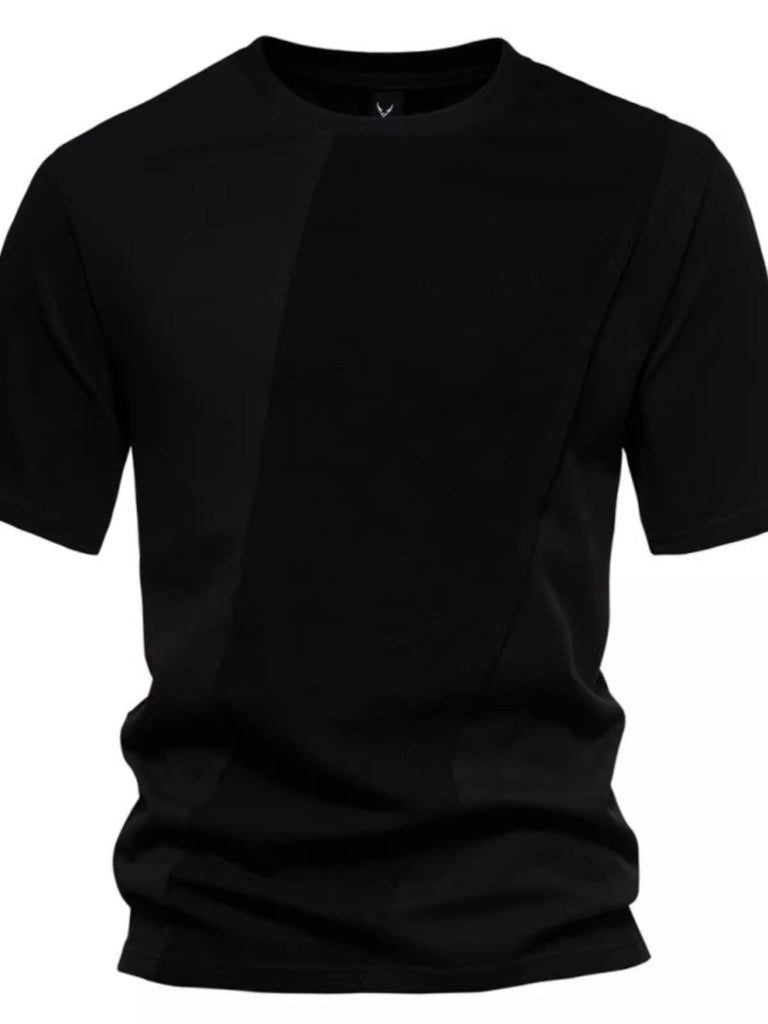 Importé - T-Shirt Homme Décontracté Manches Courtes  En Coton Lourd