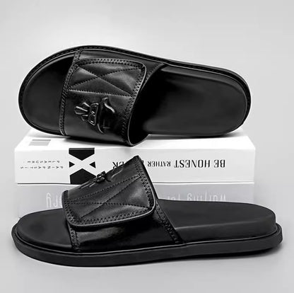 Importé - Chaussure Homme Sandale Décontracté Antidérapante En Cuir PU