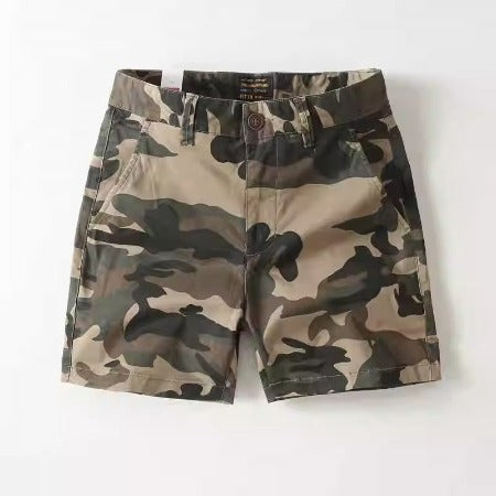 Importé - Short Culotte trois-quarts Homme Tendance Pur Coton Stretch