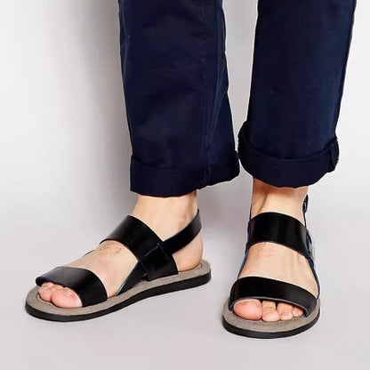 Importé - Sandale Vigo Homme Décontracté Tendance Antidérapante En Cuir