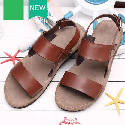 Importé - Sandale Vigo Homme Décontracté Tendance Antidérapante En Cuir