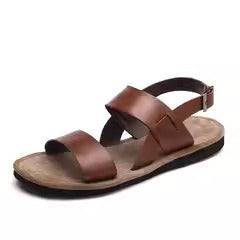 Importé - Sandale Vigo Homme Décontracté Tendance Antidérapante En Cuir