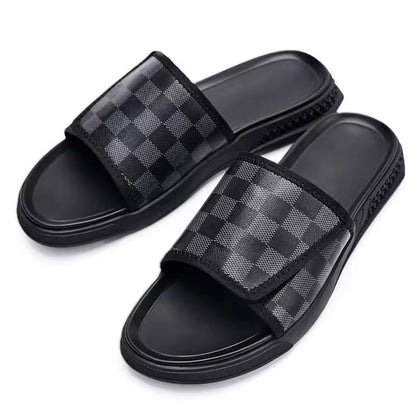 Importé - Sandale Homme Tendance Antidérapante En Cuir