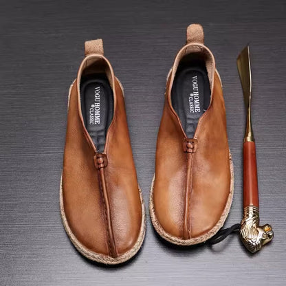 Importé - Chaussure Homme Mocassins Baladeuse En Cuir 100%