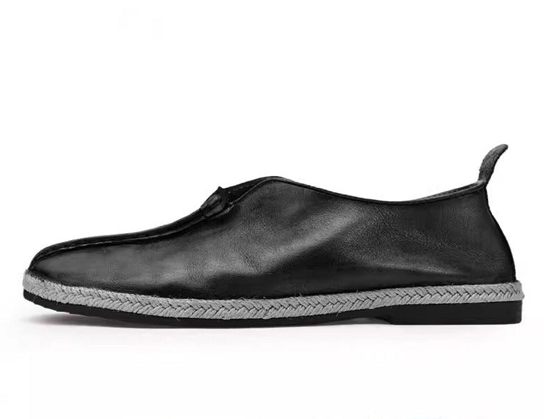 Importé - Chaussure Homme Mocassins Baladeuse En Cuir 100%