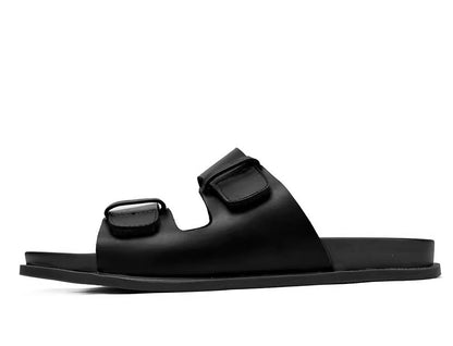 Importé - Sandale Tongs Homme Décontractées Tendance En Cuir