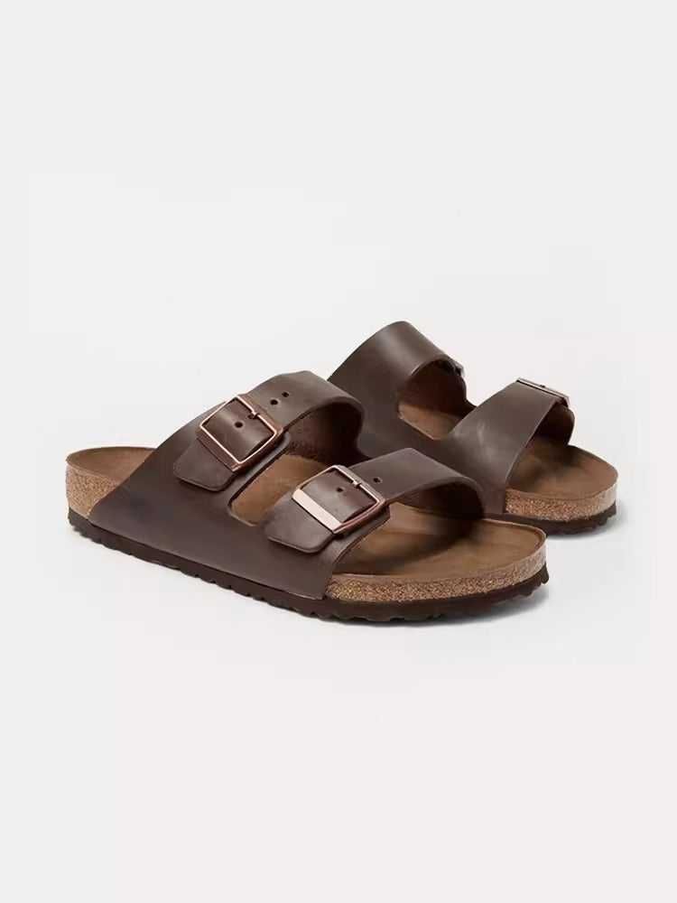 Importé - Sandale Tongs Homme Tendance En Cuir