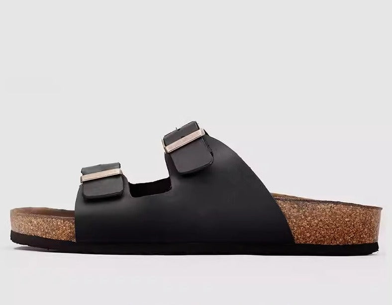 Importé - Sandale Tongs Homme Tendance En Cuir