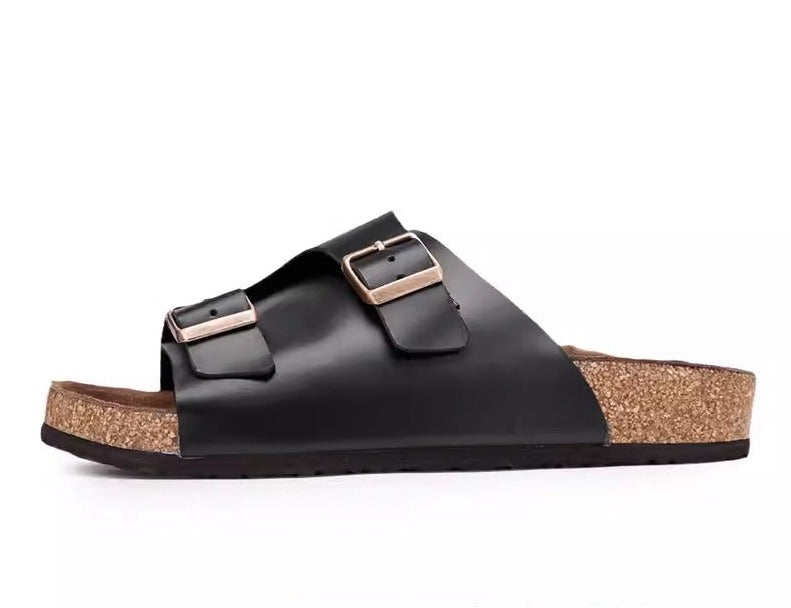 Importé - Sandale Rétro Homme Décontractées Tendance En Cuir