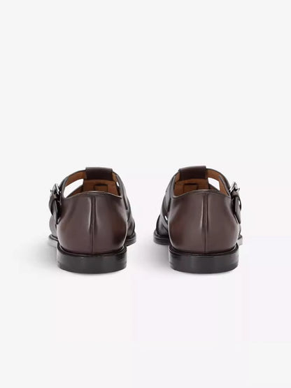 Importé - Sandale Homme En Cuir Véritable à Lanières