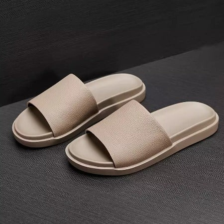 Importé - Sandale Claquette En Cuir  Homme Décontractés Et Confortable
