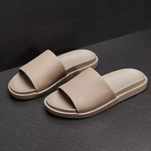 Importé - Sandale Claquette En Cuir  Homme Décontractés Et Confortable