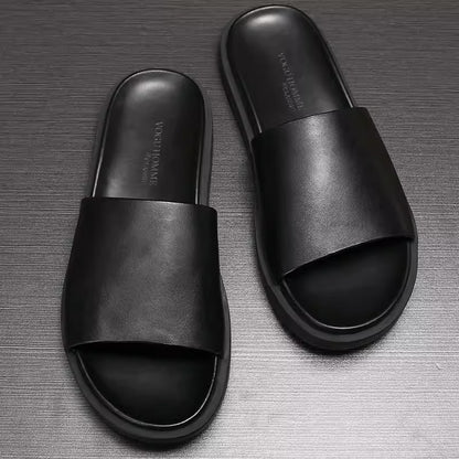 Importé - Sandale Britannique 100% Cuir Homme Décontractés Et Confortable