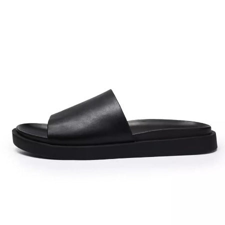 Importé - Sandale Britannique 100% Cuir Homme Décontractés Et Confortable