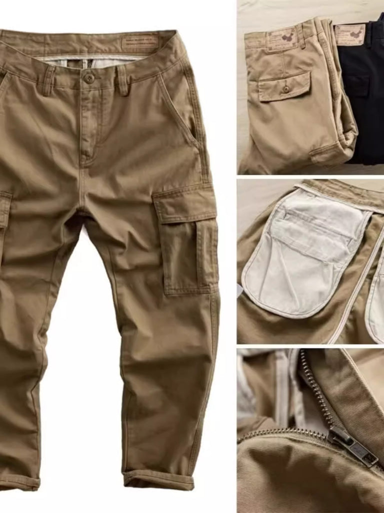 Importé - Pantalon Cargo Homme Décontracté  Tendance Style Rétro