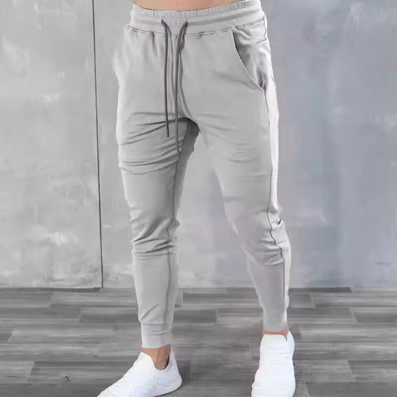 Importé - Pantalon Sport Homme Leggings Décontracté En Micro-Elastiques