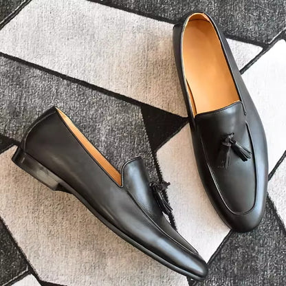 Importé - Chaussure Mocassin Cuir Homme Britannique