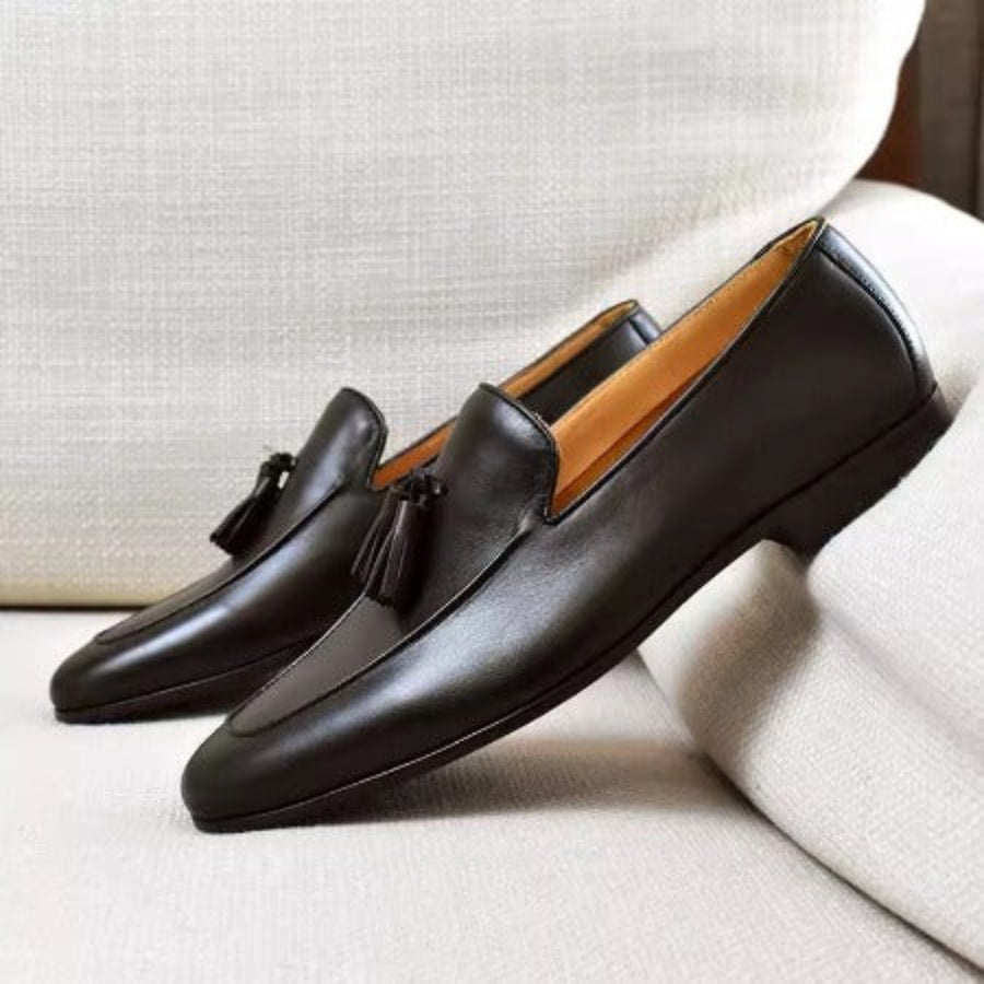 Importé - Chaussure Mocassin Cuir Homme Britannique