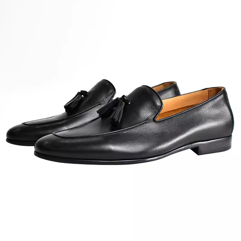 Importé - Chaussure Mocassin Cuir Homme Britannique