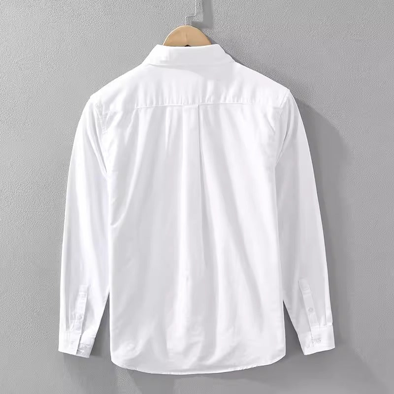 Importé - Chemise Pur Coton Homme Tendance Manches Longues