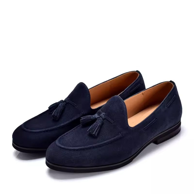 Importé - Moccasin Homme Britannique Cuir Véritable