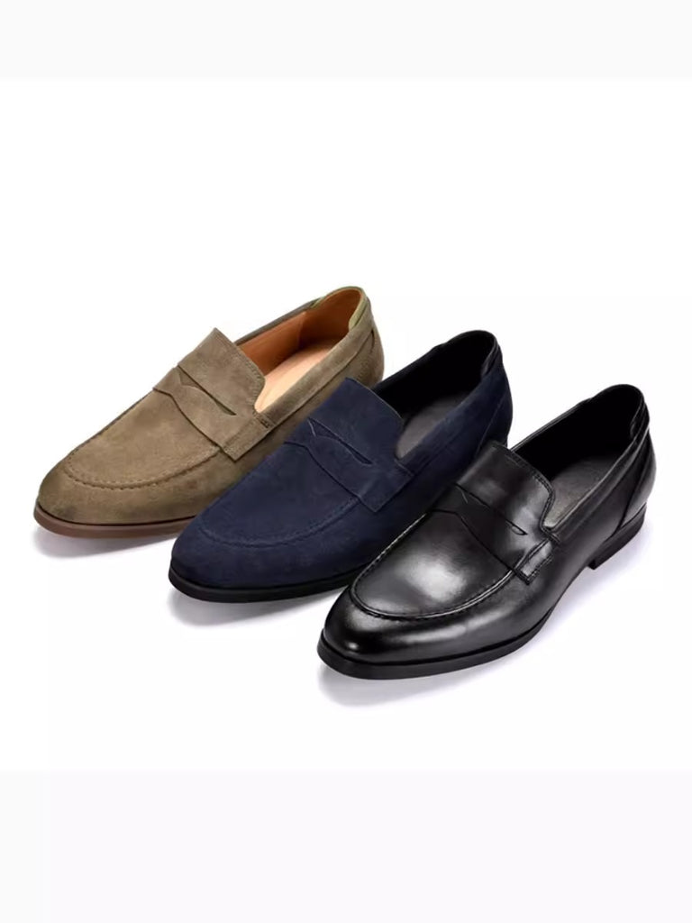 Importé - Chaussure Homme Moccasin Cuir Véritable