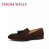 Importé - ThomWills - Homme Moccasin Cuir Véritable