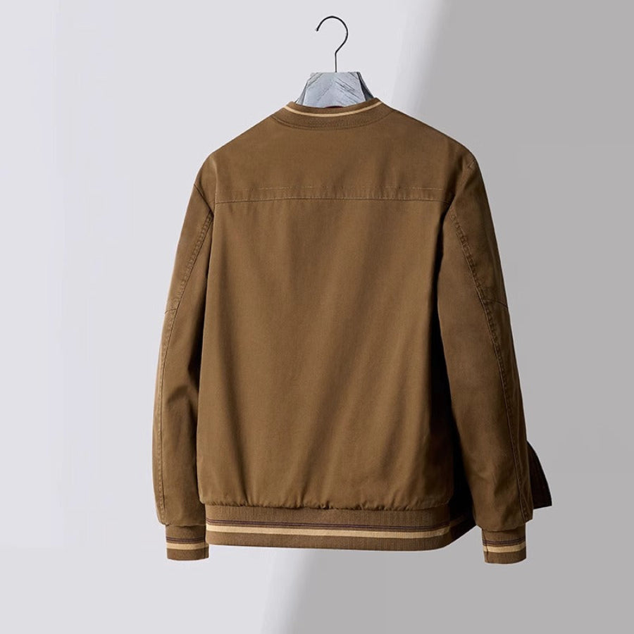 Importé - Jacket Double Faces Pur Coton Homme Manche Longue