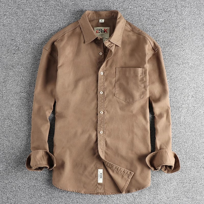 Homme Polo boutonné en tricot teint en plongée | Homme Liquidation Homme Polo boutonné en tricot teint en plongée | Homme Liquidation