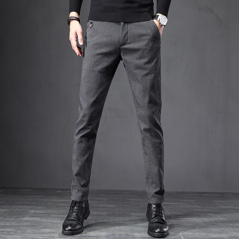 Importé - Pantalon Homme Slim Décontractés Tendance Confortable