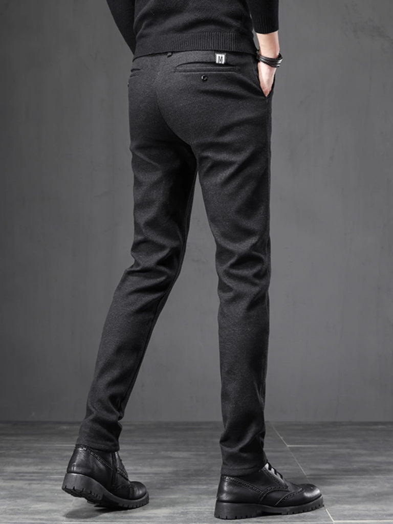 Importé - Pantalon Homme Slim Décontractés Tendance Confortable