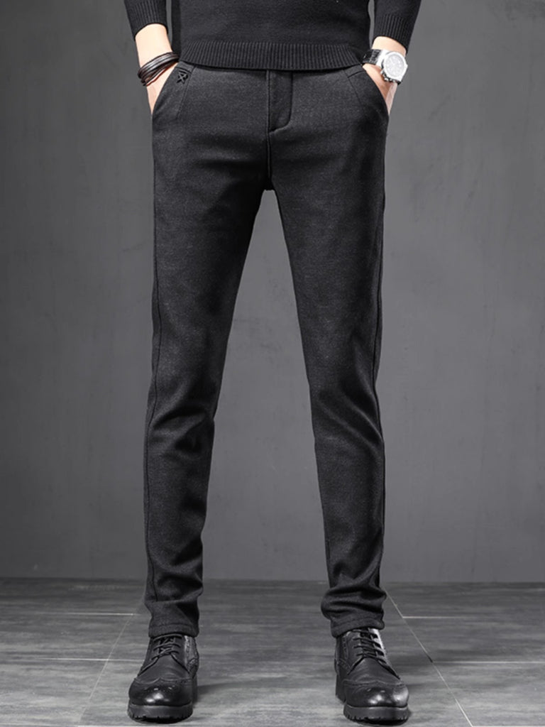 Importé - Pantalon Homme Slim Décontractés Tendance Confortable