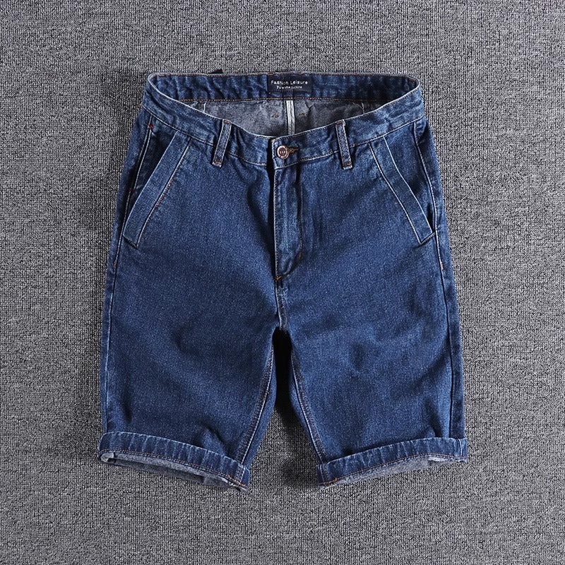 Importé - Culotte Short Jean Rétro Homme Décontracté Tendance