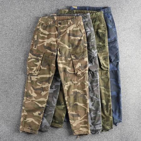 Importé - Pantalon Homme Style Chausseur Décontracté Camouflage