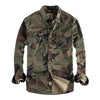 Importé - Chemise Homme Camouflage Classique A Manches Longues